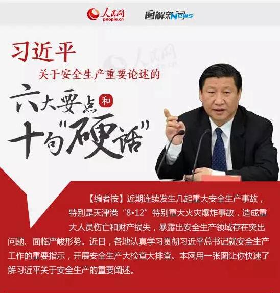 习近平关于安全生产重要论述的要点和十句硬话